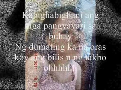 Sa gitna ng ulan curse one lyrics